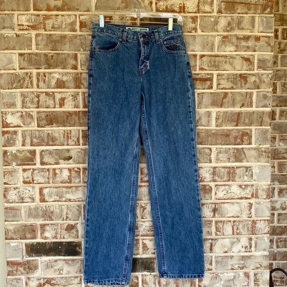 Harley-Davidson Medium Wash Straight Leg Jeans - Picture 1 of 12